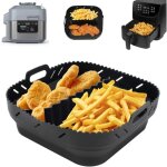 Moule � p�tisserie en silicone pour friteuse � air chaud - compatible avec ninja speedi 5, 7 l, cosori ...