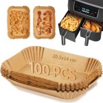 Moule silicone dual 5, 2l et 3, 1l, 23 pi�ces accessoires cake grille plateau friteuse air