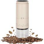 Moulin caf� �lectrique portable meules coniques, rechargeable, sans fil