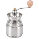 Moulin � caf� manuel en acier inoxydable, moulin � poivre r�glable en grains de caf�, moulin � caf� portable ...