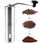 Moulin � caf� manuel (r�glable) coffee grinder en acier inoxydable moulin manuel caf� broyeur en c�ramique ...