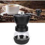 Moulin � caf�, mini moulin � grains de caf� manuel � manivelle pour outil de cuisine domestique, tambour ...