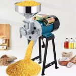 Moulin � grains �lectrique secs et humides 3000w, moulin d'alimentation �lectrique broyeur � c�r�ales ...
