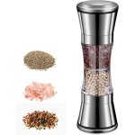 Moulin  poivre, moulin  sel et poivre en acier inoxydable avec broyeur en cramique, convient pour ...