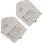 Lot de 2 cartouches anti - calcaire pour centrale vapeur simply and purely tefal moulinex