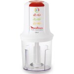 Mini - hachoir 3en1 0. 5l 500w blanc moulinex at710110