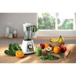 Moulinex - blender blendforce lm436110 800 w avec mini hachoir blanc