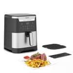 Friteuse sans huile moulinex friteuse a air chaud et grill easy fry & grill digital 2 - en - 1 xxl inox ...