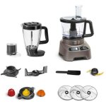 Moulinex - robot multifonction 2l 1000w gris fp825e10