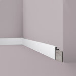 Nmc - cf2s wallstyl surplinthes polystyr�ne hd no�l & marquet 110 x 22 x 2000 - 1 pi�ce