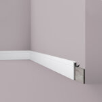 Nmc - cf2 wallstyl surplinthe polystyr�ne hd no�l & marquet 110 x 22 x 2000 - 1 pi�ce