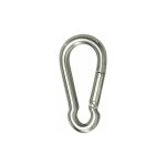 Mousqueton pompier avec assurance 8x 80 mm. usage domestique