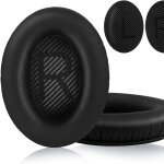 Mousse coussin coussinets pour bose quiet comfort 35 (qc35) & 35 ii (qc35 ii) casque, avec peau d'agneau ...