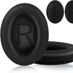 Mousse coussin coussinets pour bose quiet comfort 35 (qc35) & 35 ii (qc35 ii) casque, avec peau d'agneau ...