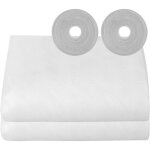 Moustiquaire fenetre 2 paquets 150x200cm toile moustiquaire pour fen�tre adhesif ajustable filet �cran ...