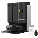 Mova - aspirateur robot laveur z50 ultra avec serpilli�re chenille autonettoyante � 36�c, aspiration ...