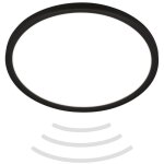 Move led plafonnier avec d�tecteur de mouvement ip44, d�tecteur de mouvement, lumi�re indirecte, port�e ...