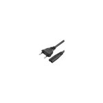 Mowze - cble d'alimentation 1. 5 mtres 2 broches euro fiche cordon d'alimentation pour samsung philips ...