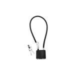 Mowze - cble antivol de 8, 5 pouces avec cl robuste pour casque de vlo avec cls pour fusil de chasse, ...
