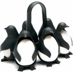 Egguins porte - ufs 3 en 1 pour cuisiner, stocker et servir, cuiseur  ufs durs en forme de pingouin ...