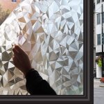 Film pour fenetre film vitre film vitrage fentre non adhesif film autocollant vitre decoratif pour maison ...