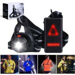 Mowze - lampe course a pied - lampe running usb rechargeable 500 lumens ipx6 �tanche lampe pectorale ...