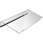 Support de clavier d'ordinateur - plateau de clavier en acrylique transparent avec bande en caoutchouc, ... Support de clavier d'ordinateur - plateau de clavier en acrylique transparent avec bande en caoutchouc, ...