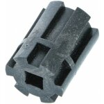 Moyeu d'entranement pour treuil volet roulant crabot mle 27mm sortie carre de 8mm d'un ct et  12mm ...