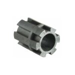 Moyeu d'entranement pour treuil volet roulant crabot mle 27mm sortie ronde  16, 5mm en plastique noir ...