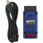 Pour mpps v22 ecu chip tuning tool multi languages tricore boot car diagnostic tool