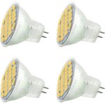Mr11 gu4 12v led 3w blanc chaud 3000k, 350lm, 120� 35mm mr11 30w halog�ne �quivalent, ac dc 24v 12v spot ...