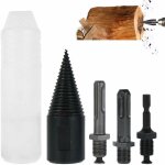 Msbd - 32mm fendeuse de b�ches fendeuse � bois perceuse robuste perceuse vis c�ne conducteur feu fendeuse ...