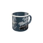 Mug publicitaire en m�tal �maill� 360 ml ford mustang