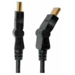 Multi - marques - deltac - c�ble hdmi 1. 5m avec fiche pliable pour angle droi -