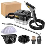 Multi - purpose steam cleaner, a domestic high - temperature cleaning appliance featuring an lcd display ...