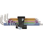 Multicolour 6 pans int�rieurs jeu de cl�s m�les coud�es 1. 5 mm, 2 mm, 2. 5 mm, 3 mm, 4 mm, 5 mm, 6 mm, ...