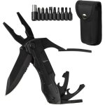 Multifonction, couteau pliant pince 14 en 1, couteau de poche survie en acier inoxydable, outils multifonction ...