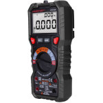 Multim�tre automatique num�rique, trms 6000 comptes (guide de bornes led), amp�rem�tre, testeur electrique ...