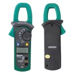 Multimtre numrique, pince ampremtrique ac dc avec cran lcd rtroclair, 21075. 630mm - laoa