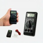 Multim�tre num�rique de poche ultra fin avec embouts ? m�tre ac / dc 750 v / 1000 v, amp�rem�tre, ohmm�tre, ...