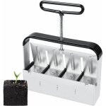 Presse motte pour semis, outil de blocage de sol, pour serre de jardin bloqueur de sol pour plantules, ... Presse motte pour semis, outil de blocage de sol, pour serre de jardin bloqueur de sol pour plantules, ...