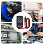 Multim�tre num�rique universel habotest ht124 + ncv avec lampe de poche led + batteries