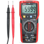 Multim�tre num�rique universel haute pr�cision 6000 points, �cran lcd, mesure true rms tension ac / dc, ...
