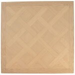 Multiplis - ch�ne - dalle versailles - verni - invisible - 90x90 cm