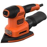Multiponceuse - black + decker - bew200 qs - filaire - 200w - 6 abrasifs inclus