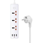 Multiprise electrique usb, , avec 3 prises secteur + 3 ports usb - a, multiprise bureau usb avec interrupteur ...