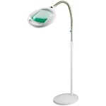 Multirex - lampe loupe � led sur pied - lentille 168x103mm - 7 watts