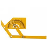 Rapporteur d'angle double fonction - avec vis d'arr�t multirex