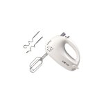 Buck - muvip mixeur � main p�tissier 200w - 5 vitesses - 2 jeux de batteurs - bouton turbo