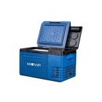 Muvip r�frig�rateur portable � compresseur blue 19 litres - temp�rature entre - 20� / + 20� - poign�es ...